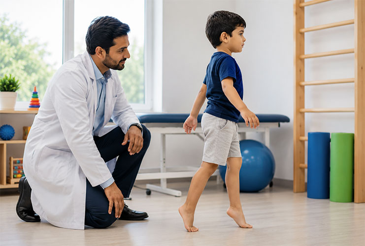 Toe Walking in Children in Anand: When Should Parents Be Concerned?